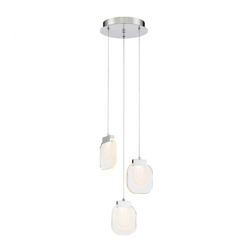 Paget,  3 Light  Led Chand, Chr | 38042-020