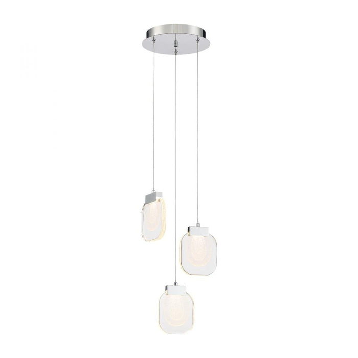 Paget,  3 Light  Led Chand, Chr | 38042-020