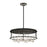 Aerie,  7 Light  , Led, Rnd, Cha, Blk/sil | 38097-027