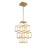 Ferro,  5 Light  Led Pendant, Gold | 38260-018