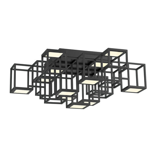 Ferro,  13 Light  Led Flush, Blk | 38261-026