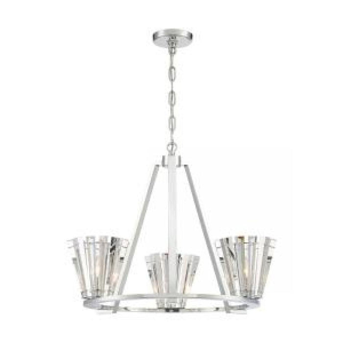 Ricca, 3 Light   Chandelier,chr | 38865-015