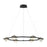 Circolo,  6 Light  Led Chand, Blk | 39308-016