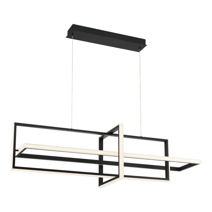 Bordo, Lg Led Chandelier, Blk | 39324-016