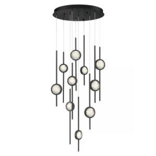 Barletta,  10 Light  Lt Led Chand, Blk | 39464-019