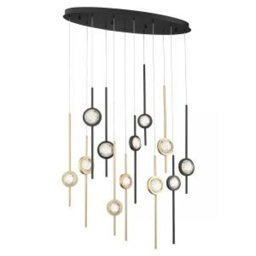 Barletta,  12 Light  Led Chand, Mixed | 39466-037