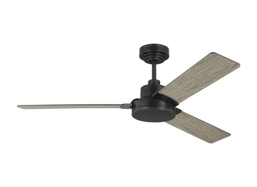 Generation Lighting Jovie 52" Indoor/Outdoor Aged Pewter Ceiling Fan with Wall Control and Manual Reversible Motor