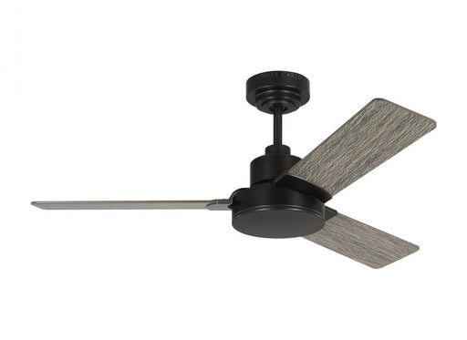 Generation Lighting Jovie 44" Indoor/Outdoor Aged Pewter Ceiling Fan with Wall Control and Manual Reversible Motor