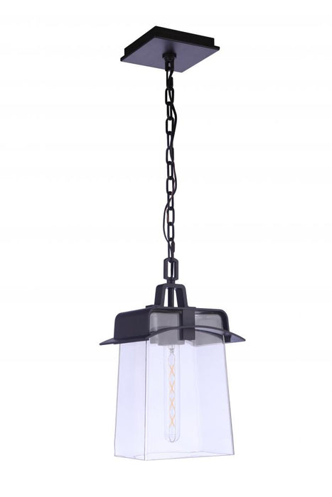 Craftmade Smithy 1 Light Outdoor Pendant in Age Bronze Brushed