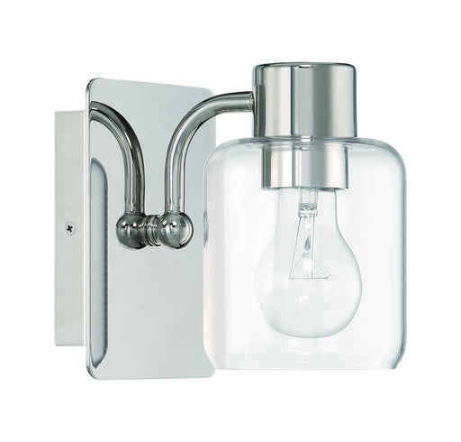 Craftmade Rori 1 Light Wall Sconce in Polished Nickel