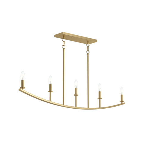 Jheni Five-light Linear Chandelier | P400461-191