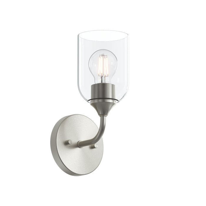 Ilia 1-light Wall Sconce With Clear Glass Shade | P710155-009