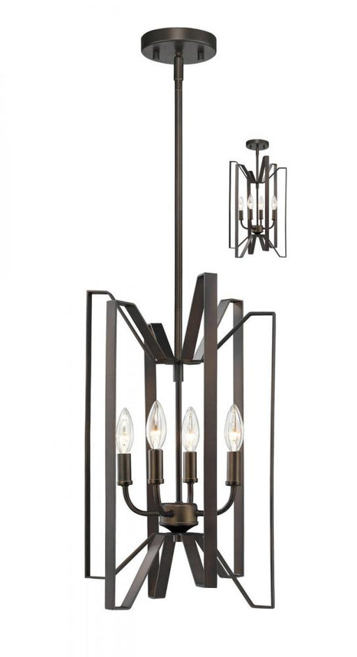 4 Light Chandelier | 4000-4BRZ