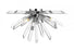 4 Light Flush Mount | 4003-F-CH