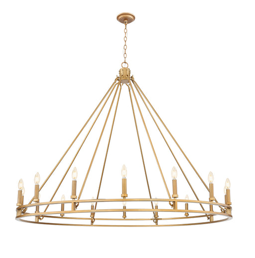 16 Light Chandelier | 4005-16SBR