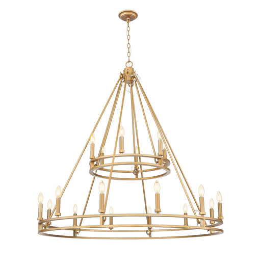 18 Light Chandelier | 4005-18SBR