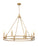8 Light Chandelier | 4005-8SBR