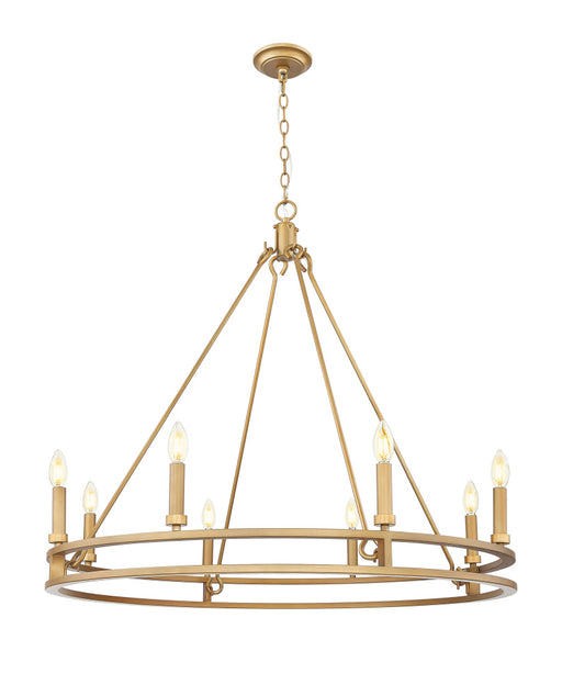 8 Light Chandelier | 4005-8SBR