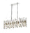 11 Light Linear Chandelier | 4006-11L-PN