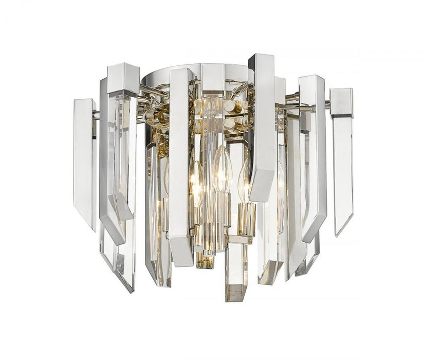 4 Light Flush Mount | 4006F-PN