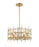 6 Light Chandelier | 4007-24AGBR
