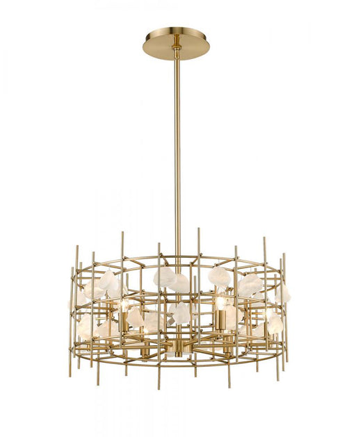 6 Light Chandelier | 4007-24AGBR