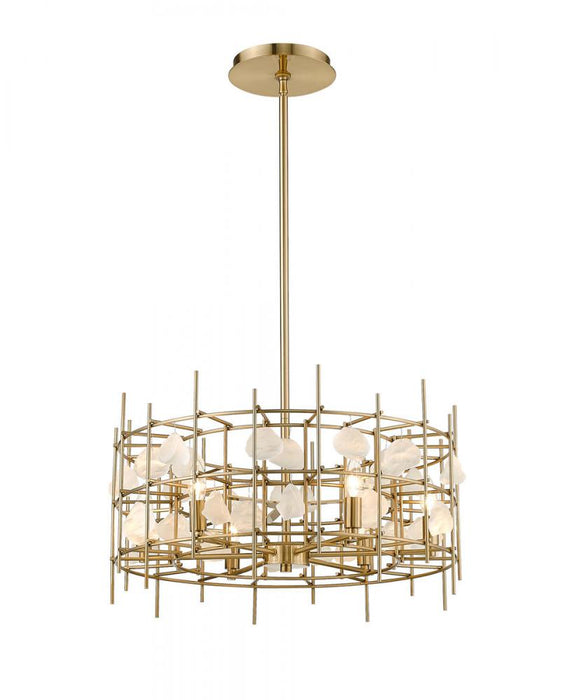 6 Light Chandelier | 4007-24AGBR
