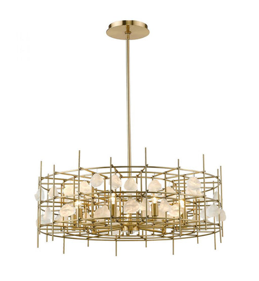 9 Light Chandelier | 4007-32AGBR