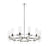 12 Light Chandelier | 4008-12PN