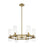 6 Light Chandelier | 4008-6RB