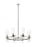8 Light Chandelier | 4008-8PN