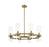 8 Light Chandelier | 4008-8RB