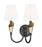 2 Light Wall Sconce | 4014-2S-MB-MGLD