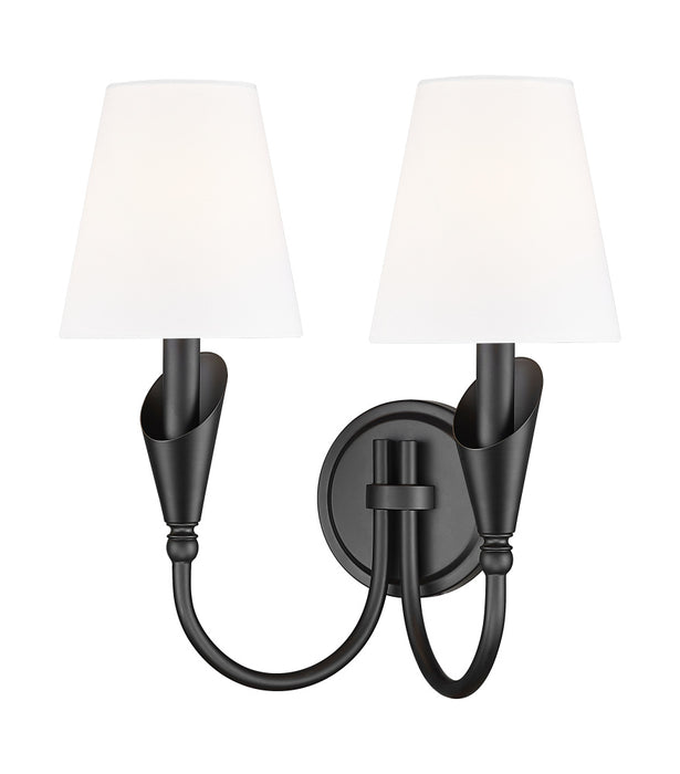 2 Light Wall Sconce | 4014-2S-MB
