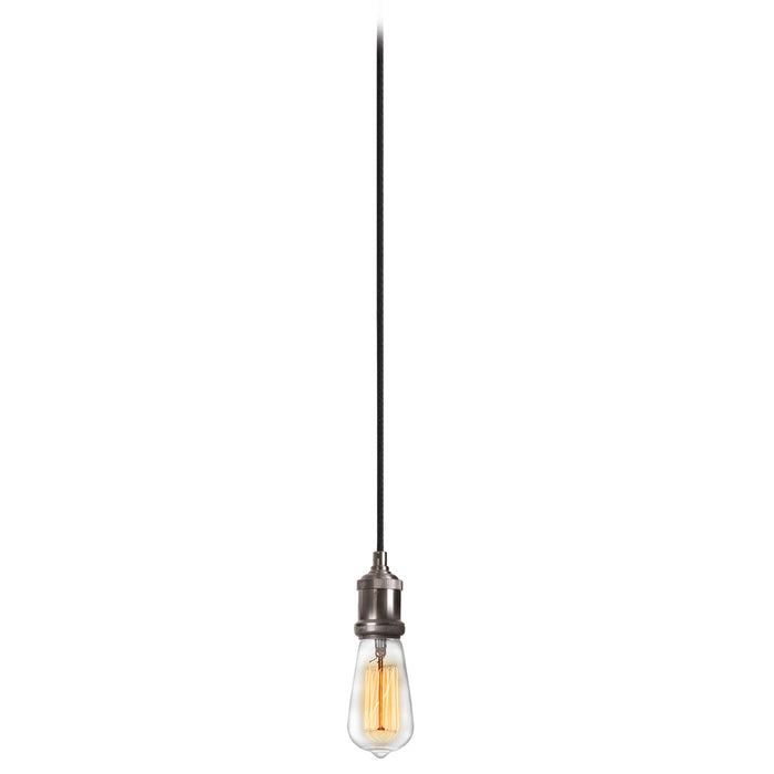 1lt Pendant, Satin Chrome Finish | 409-102P-SC