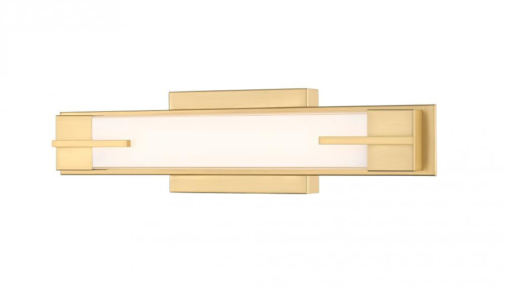 1 Light Vanity | 4100-18W-MGLD-LED