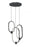 3 Light Chandelier | 4101-3MB-LED
