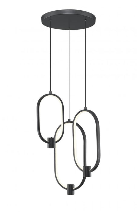 3 Light Chandelier | 4101-3MB-LED
