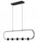 5 Light Linear Chandelier | 4101-42L-MB-LED