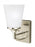 Hanford Traditional 1-light Led Indoor Dimmable Bath Vanity Wall Sconce In Brushed Nickel Silver Fin | 4124501EN3-962