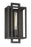 Craftmade Cubic 1 Light Wall Sconce in Aged Bronze Brushed