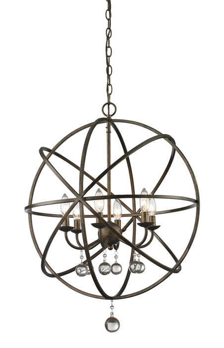 6 Light Chandelier | 416-24