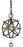1 Light Pendant | 416-8