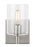Visual Comfort & Co. Studio Collection Fullton modern 1-light indoor dimmable bath vanity wall sconce in brushed nickel