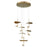 Lagatto 6 Light Chandelier In Bronze | 41908-013