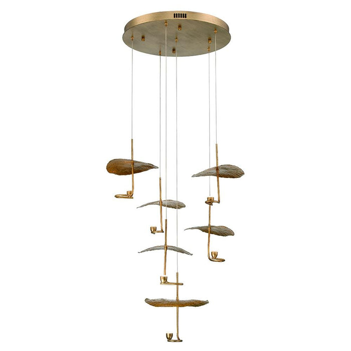 Lagatto 6 Light Chandelier In Bronze | 41908-013
