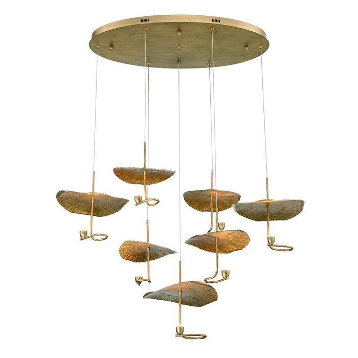 Lagatto 7 Light Chandelier In Bronze | 41909-010