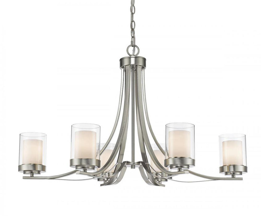 6 Light Chandelier | 426-6-BN