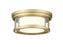 2 Light Flush Mount | 426F12-OBR