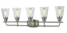 5 Light Vanity | 428-5V-BN